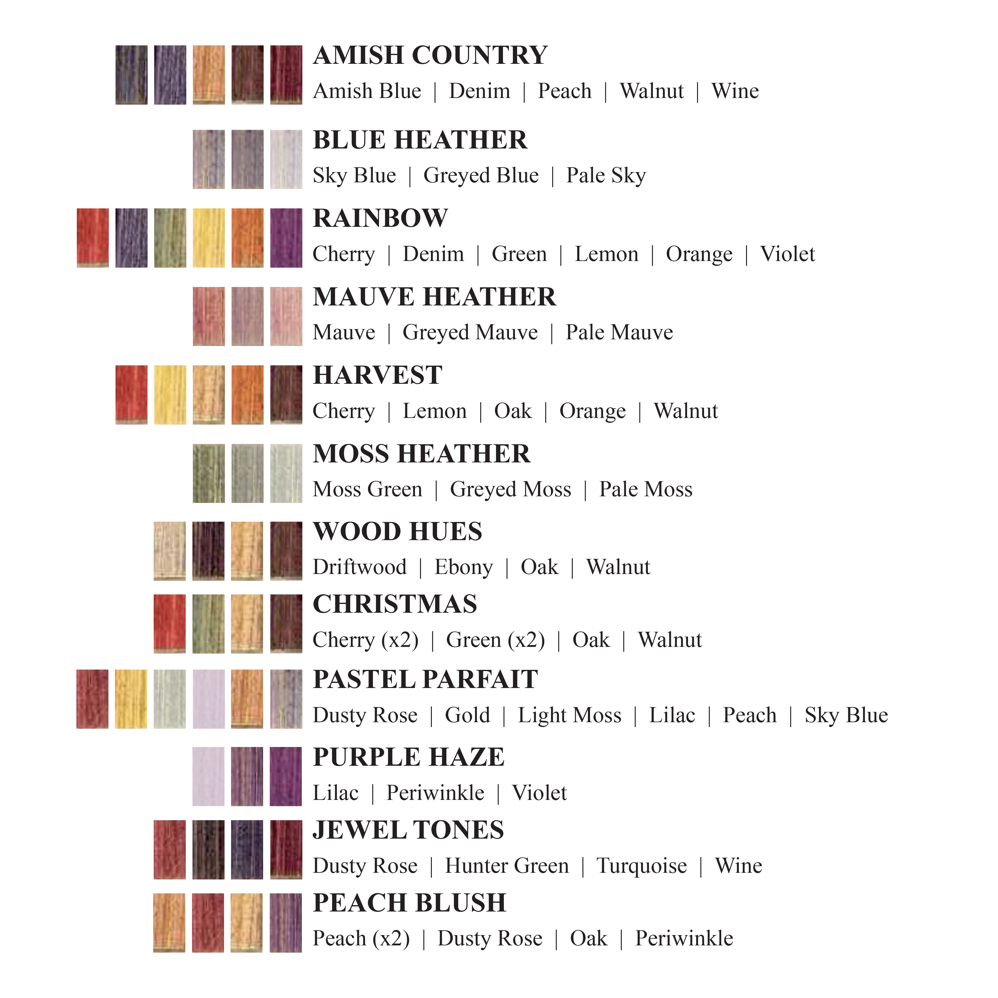 MULTI-COLOR MIXES